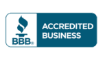 Better Business Bureau accredited logo for professional AAA Tree Experts