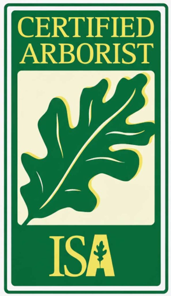 ISA Certified Arborist logo representing professional tree care standards of AAA Tree Experts