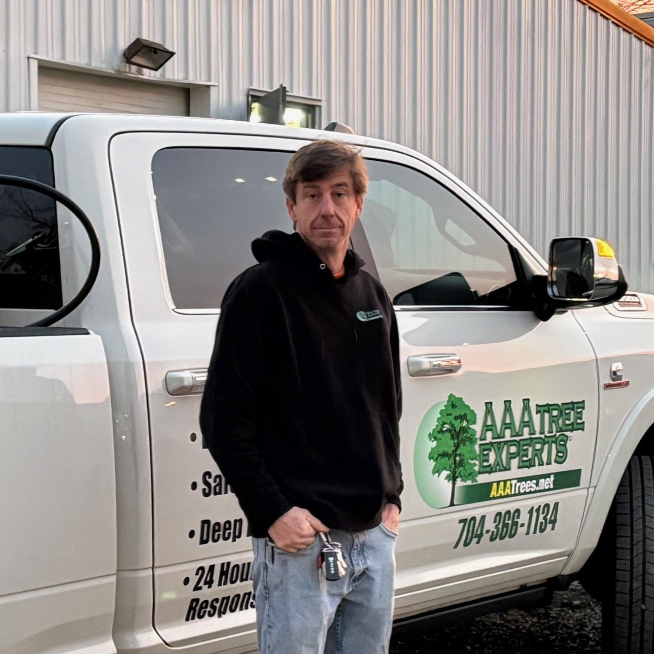 De Nourse owner of AAA Tree Experts Charlotte