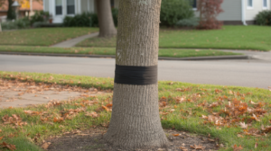 Slender oak tree standing in natural landscape showing healthy growth maintained by AAA Tree Experts